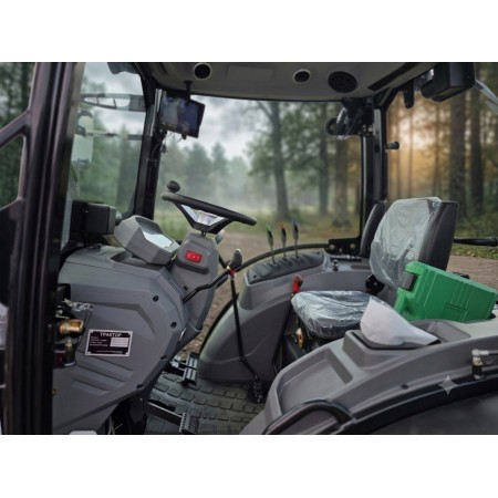 Трактор TERRA FORCE 554 LUX Pro — Професійний міні-трактор 50 к.с. з люксовою кабіною, кондиціонером та камерами 360°